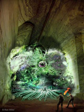 Illustration for article titled I Can't Do Space Art All Day, So Here's Cthulhu